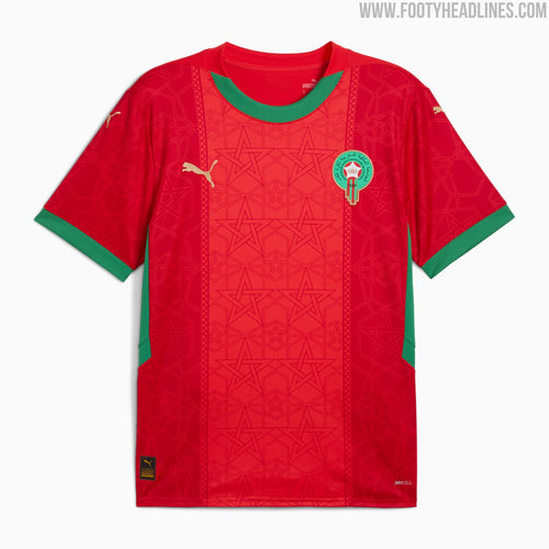 Morocco Red Home Jersey