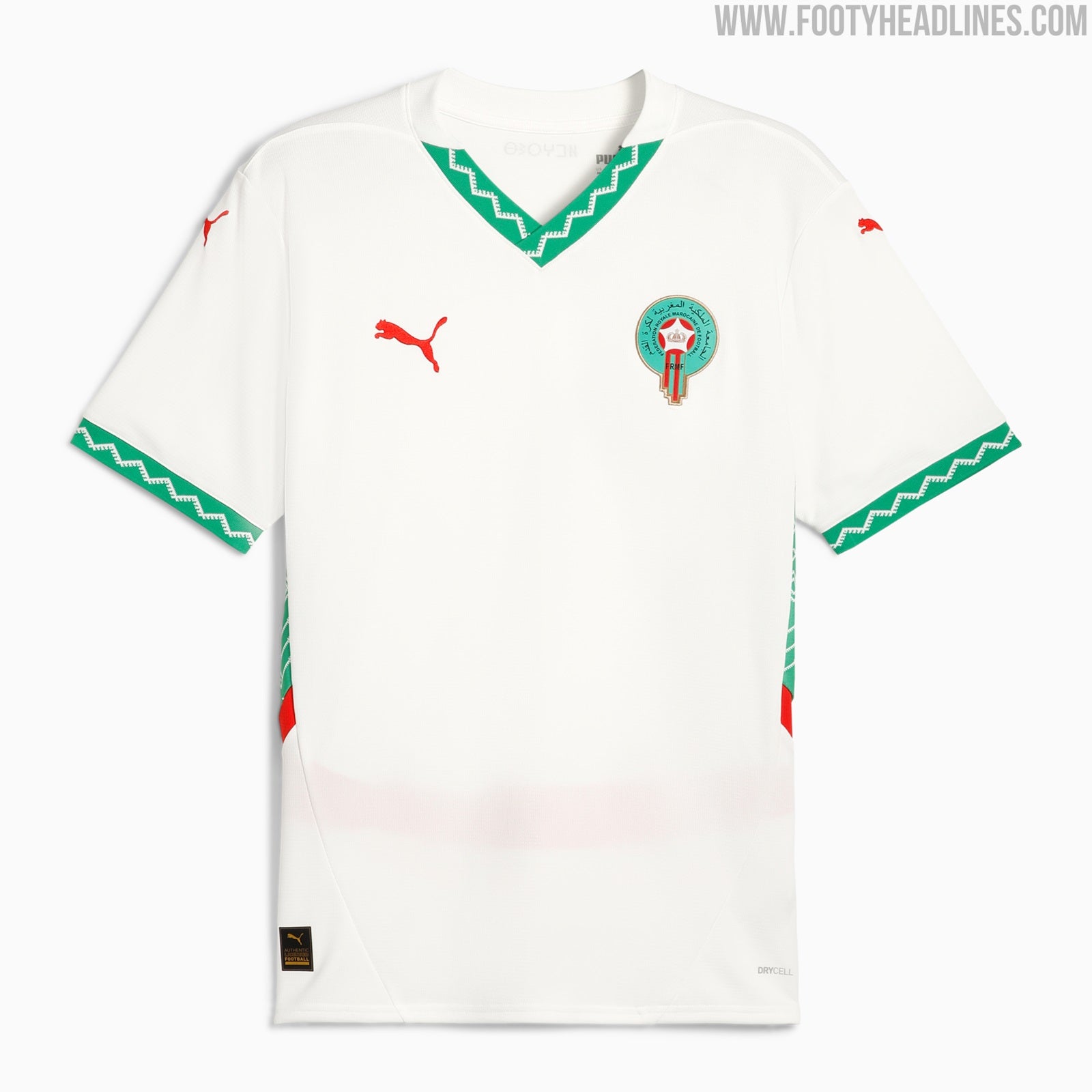 Morocco White Away Jersey